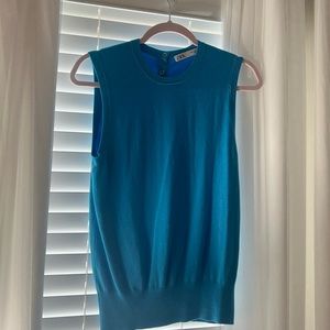 Zara sleeveless knit top